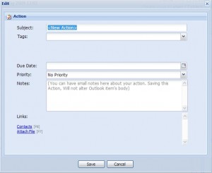 editaction Action editor
